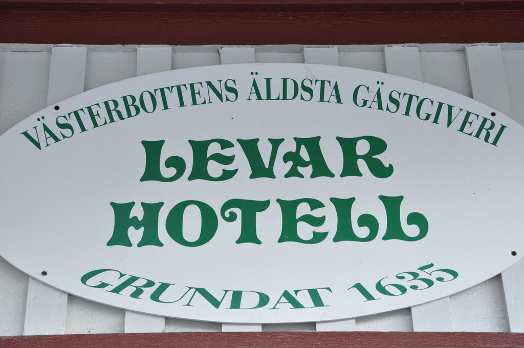 Levar Hotell & Gaestgiveri Nordmaling Esterno foto